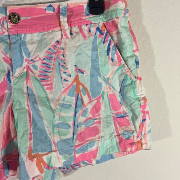 Lilly Pulitzer The Callahan Shorts Out of the Sea Style 19277 Size 10 - Picture 4 of 11